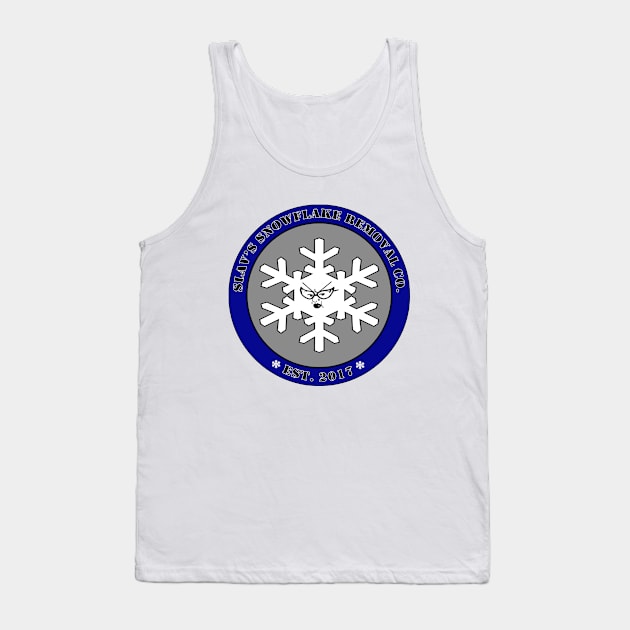 Slav's Snowflake Removal Co. Tee Tank Top by SquattingSlavTV